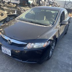 2009 Honda Civic Running Driving With 70,000 Miles For Parts