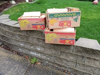 Boxes of dry-seasoned firewood (Ask about delivery)