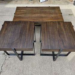 Rustic Coffee And End Tables 