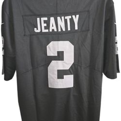 Las Vegas Raiders #2 Ashton Jeanty Stitched Home Jersey