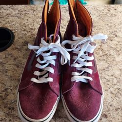 VANS SK8 Hightop Zipper  Size 9 Shoes