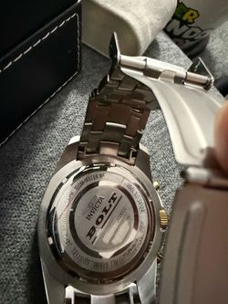 Invicta Bolt Chronograph Stainless Steel Watch