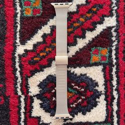 New Champagne Gold Slim Stainless Steel Apple Watch Band Strap