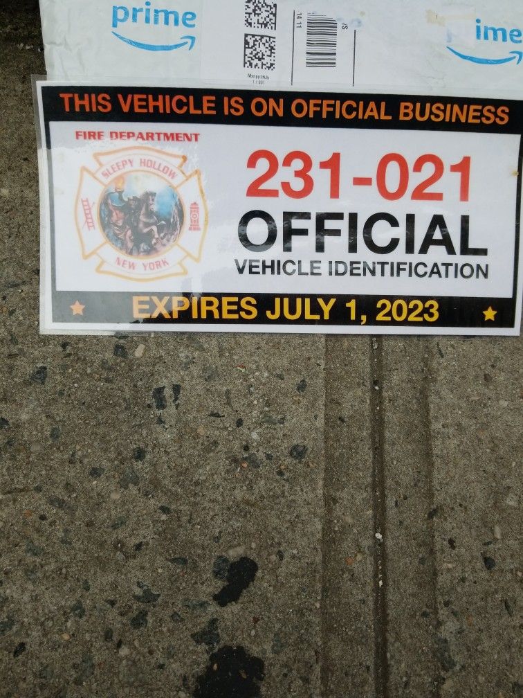 Officials No Ticket Tag