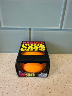 Needoh Cool Cat (Orange) & more Brand New AUTHENTIC
