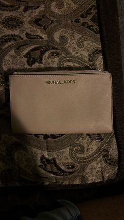 Michael Kors Handbag Purse Beige Brown Color Women