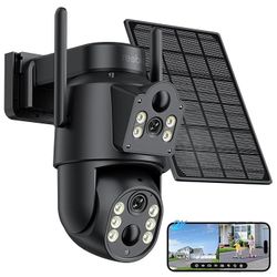 Camara Solar 4k 8mp 360 Robotica UltraHD