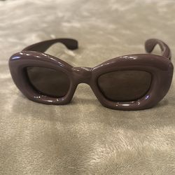 Used Women’s Brown inflated Loewe glasses