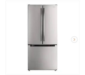 30 in. 18.4 cu. ft. Standard-Depth French Door Bottom Freezer Refrigerator in Fingerprint Resistant Stainless Steel Look
