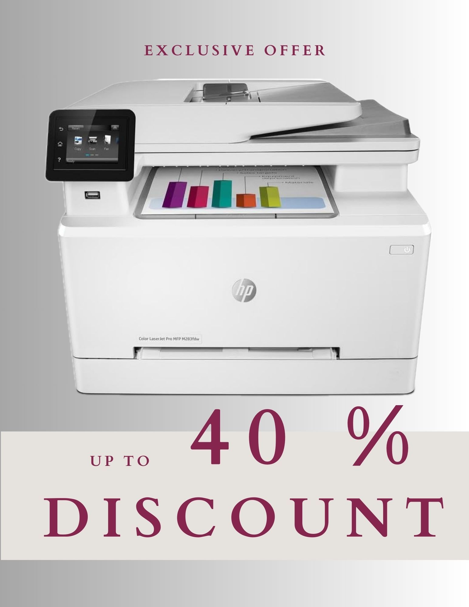 ✅✅HP LaserJet Pro Color Laser Printer ( ❌ $550)