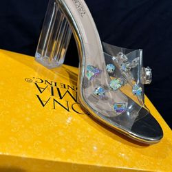 Clear With Rhinestones 