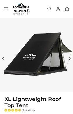 Inspired Overland XL Roof Top Tent