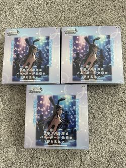 Weiss Schwarz Rascal Does Not Dream of Bunny Girl Senpai Booster BOX Japanese 