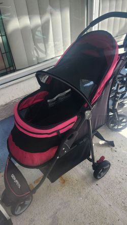 Gen7Pets Pet Stroller Pink and Black