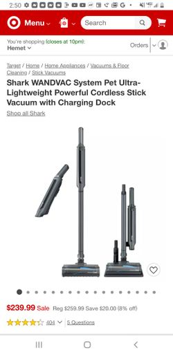 Shark Vacuums