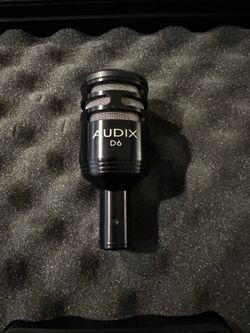 Audix D6 drum microphone