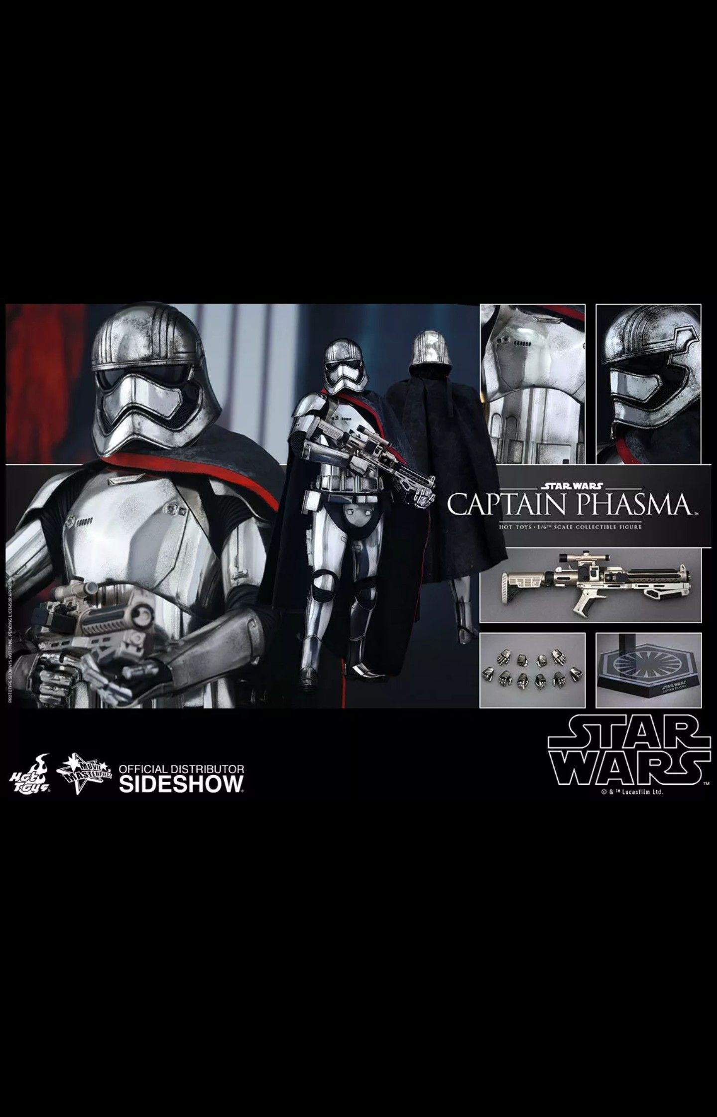 Hot Toys Star Wars Captain Phasma MMS328