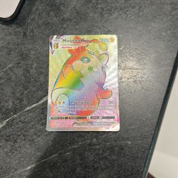 Rainbow morpeko Vmax Pokémon Card