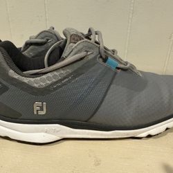 FootJoy Pro/SL Sport Golf Shoes - Men's Size 11M - Grey/Blue - Spikeless!
