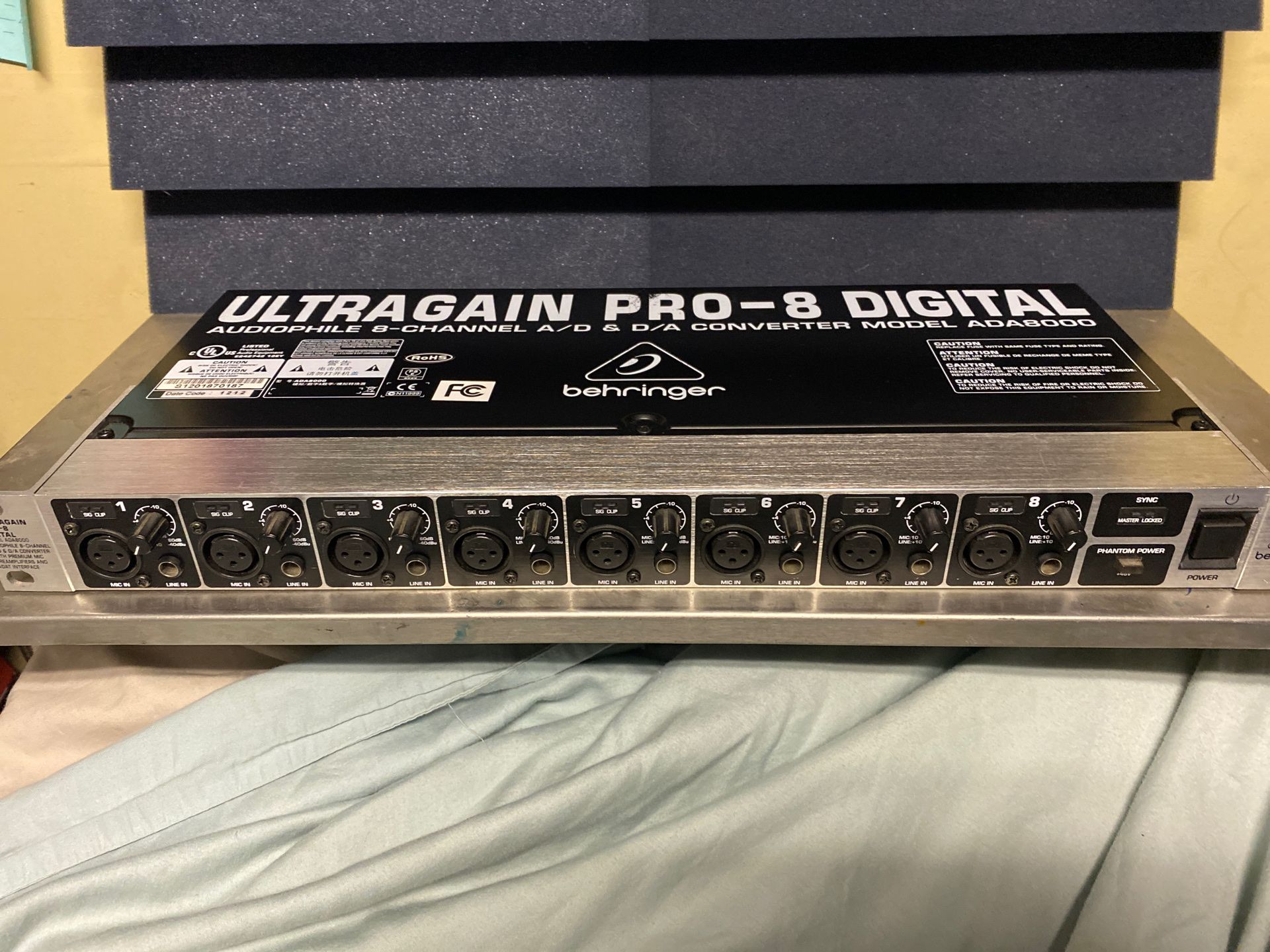 Behringer Ultragain Pro-8 Digital