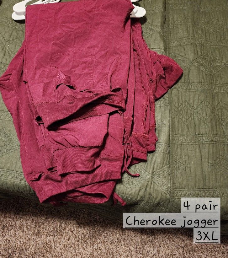 Maroon Women's Scrubs
