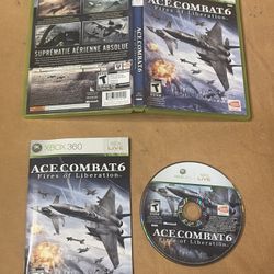 Ace Combat 6: Fires of Liberation (Microsoft Xbox 360, 2007) Tested Complete