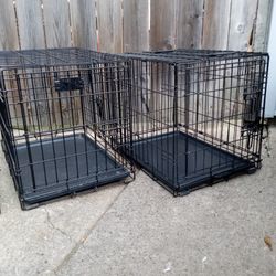 Foldable Small Dog Cages - Excellent Like New Condition 