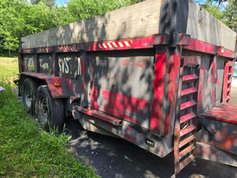 14 x 7 dump trailer
