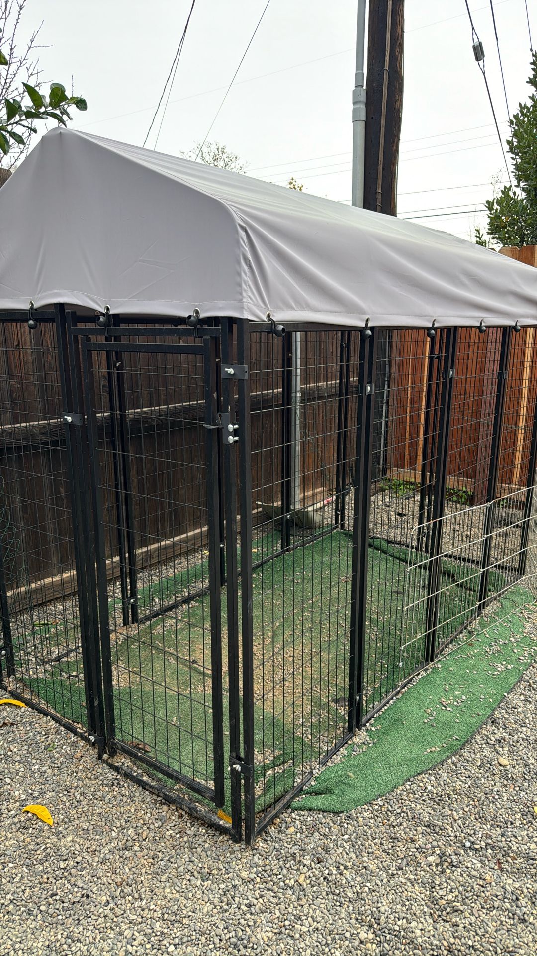 Outdoor Metal Dog kennel