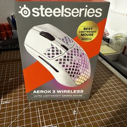 Steel Series Aerox 3 Wireless (New Open Box)