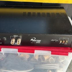 Dayton Audio Amp