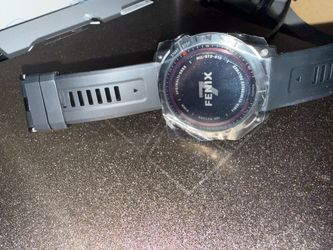New Garmin Fenix 7X Saphire Solar
