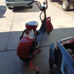 Red & Black Phat Scooter 