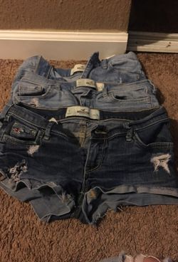 Hollister size 0 shorts