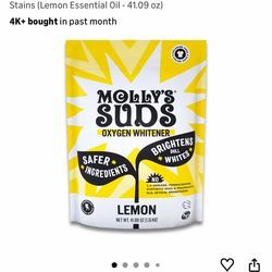 Molly’s Suds Oxygen Whitener (Lemon)