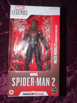 Marvel Legends Spider-Man 2 Miles Morales Brooklyn 2099 Suit Gamerverse