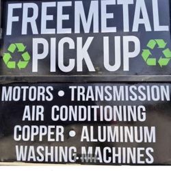 Scrap Metal Free Pick-up 