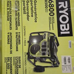 Generator Portable Ryobi 420cc Y 6800 Watt