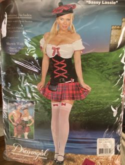 Hotty Scotty Girl Costume