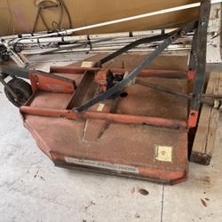 Bush Hog + Box Blade for sale