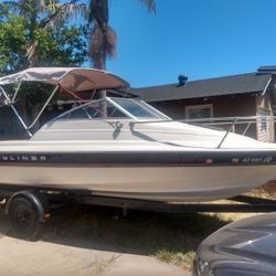 1998 Bayliner 1950 Cuddy Cabin Runs Great Just Tuned Rebuild Carb New Fuel Pummp