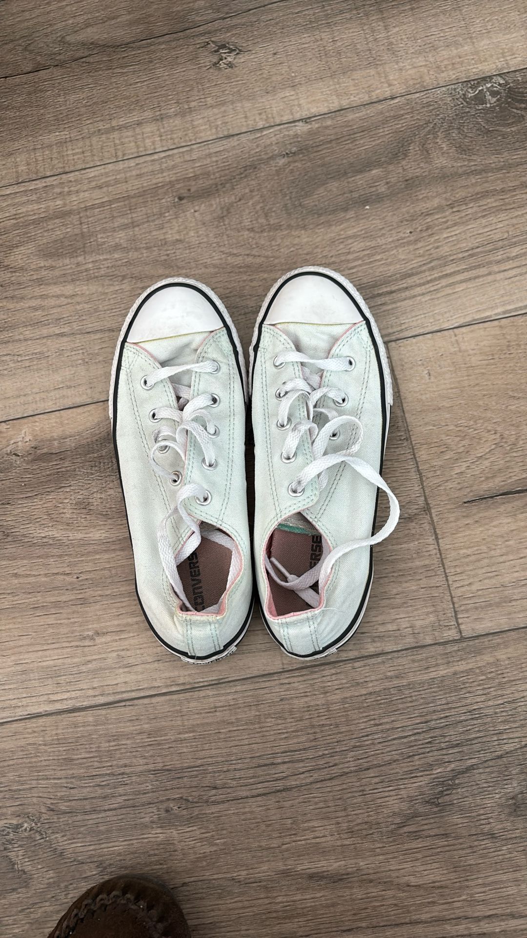 Converse Size 4 Girls But They Fit About 6.5 Woman’s