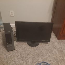 Dell PC  And Monitor