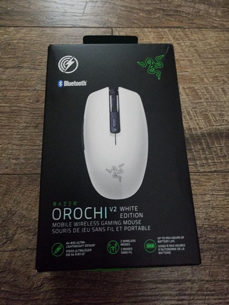 Razer Orochi V2 Mobile Wireless Gaming Mouse: Ultra Lightweight - 2 Wireless Modes - Up to 950hrs Battery Life - Mechanical Mouse Switches - 5G