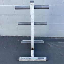 Body Solid 6-Post Olympic Weight Tree and Bar Holder… Home Gym Fitness…. $50 Price is Firm!!!!
