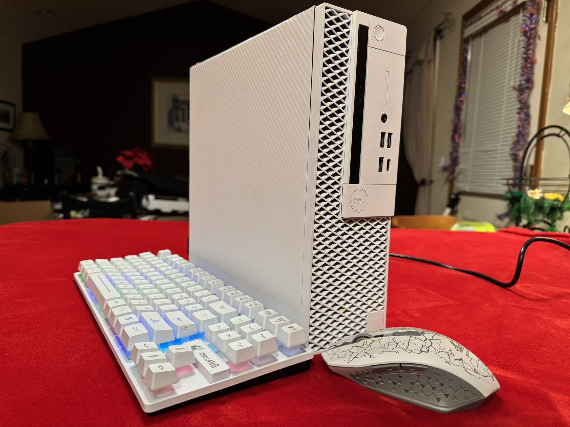 Small Gaming PC, Mini-iTX, i5-8500, RTX 3050, 16GB DDR4, 1TB M.2 NVME SSD, Windows 11 Pro