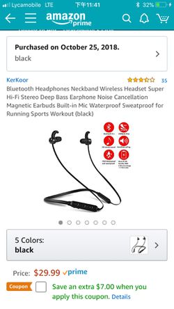 Brand new Bluetooth Headphones Neckband Wireless Headset
