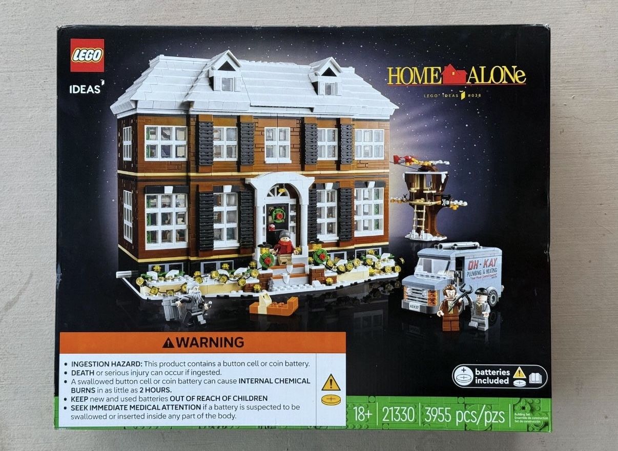 Brand New LEGO Ideas Home Alone McCallisters House (Set 21330)