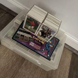 Football And Baseball Cards