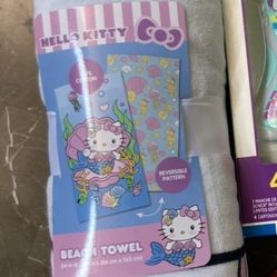 Hello Kitty Beach Towel